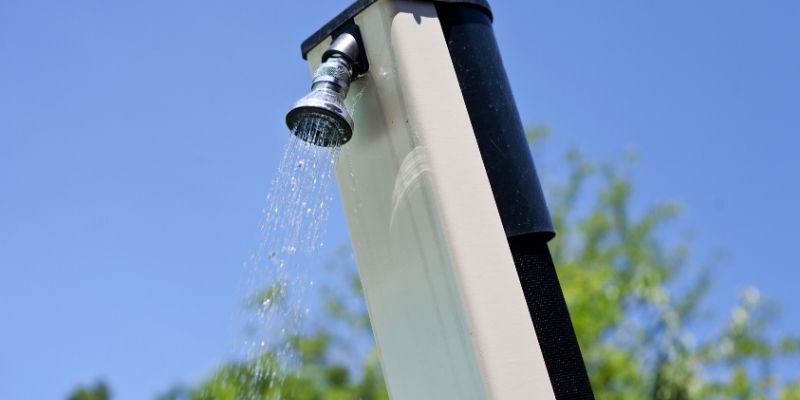 solar portable shower